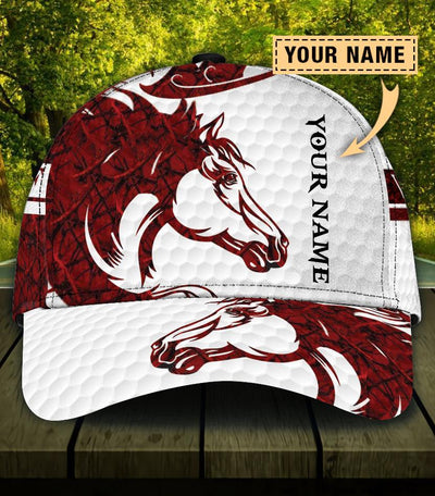 Personalized Horse Classic Cap, Personalized Gift for Horse Lovers - CP1956PS - BMGifts