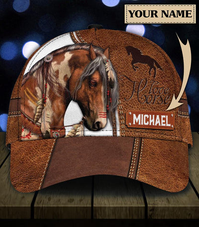Personalized Horse Classic Cap, Personalized Gift for Horse Lovers - CP196PS - BMGifts