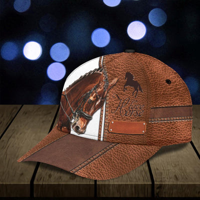 Personalized Horse Classic Cap, Personalized Gift for Horse Lovers - CP197PS - BMGifts