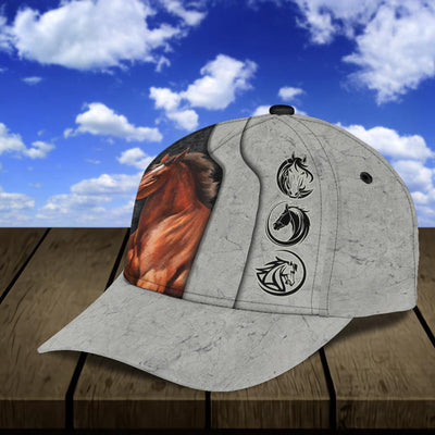 Personalized Horse Classic Cap, Personalized Gift for Horse Lovers - CP335PS - BMGifts