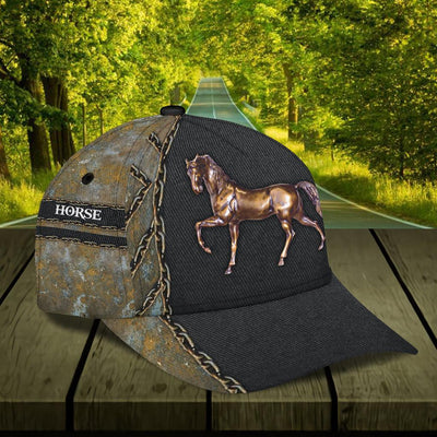 Personalized Horse Classic Cap, Personalized Gift for Horse Lovers - CP588PS - BMGifts