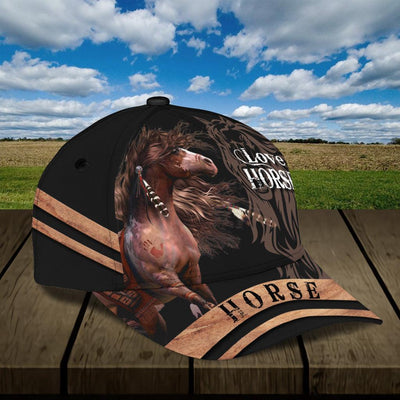 Personalized Horse Classic Cap, Personalized Gift for Horse Lovers - CP596PS - BMGifts