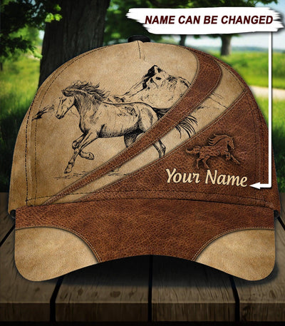 Personalized Horse Classic Cap, Personalized Gift for Horse Lovers - CP641PS06 - BMGifts