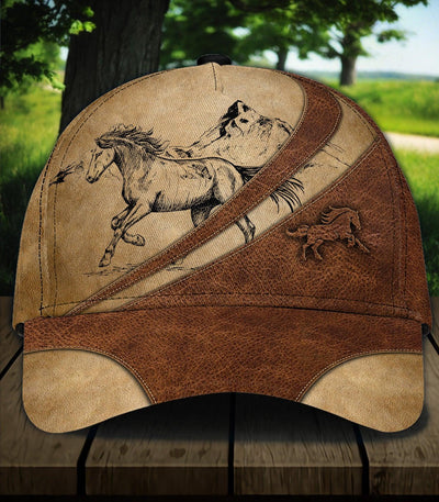 Personalized Horse Classic Cap, Personalized Gift for Horse Lovers - CP641PS06 - BMGifts