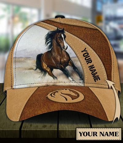 Personalized Horse Classic Cap, Personalized Gift for Horse Lovers - CP643PS06 - BMGifts