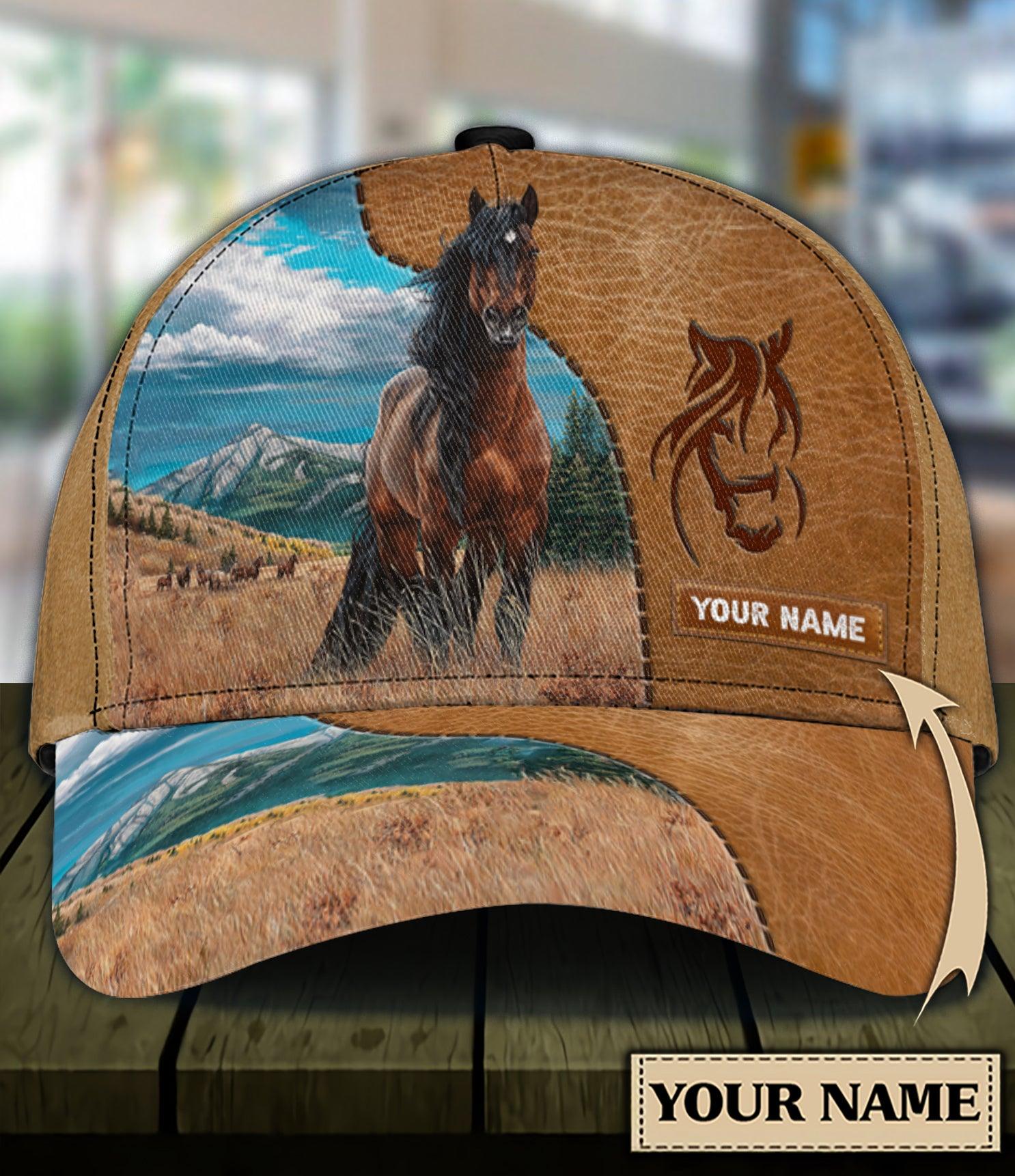 Personalized Horse Classic Cap, Personalized Gift for Horse Lovers - CP683PS06 - BMGifts
