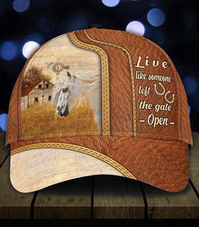 Personalized Horse Classic Cap, Personalized Gift for Horse Lovers - CP912PS - BMGifts