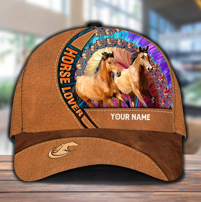 Personalized Horse Classic Cap, Personalized Gift for Horse Lovers - CPA55PS06 - BMGifts