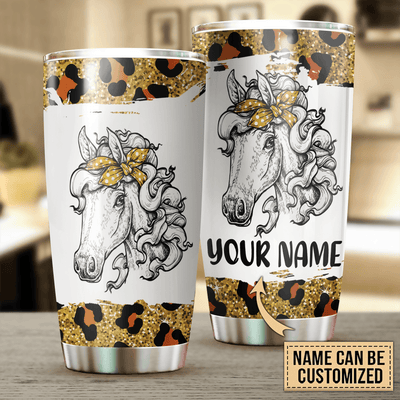 Personalized Horse Tumbler, Personalized Gift for Horse Lovers - TB189PS - BMGifts
