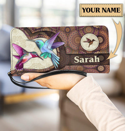 Personalized Hummingbird Clutch Purse - PU1118PS - BMGifts