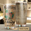 Personalized Knitting Tumbler - TB312PS - BMGifts