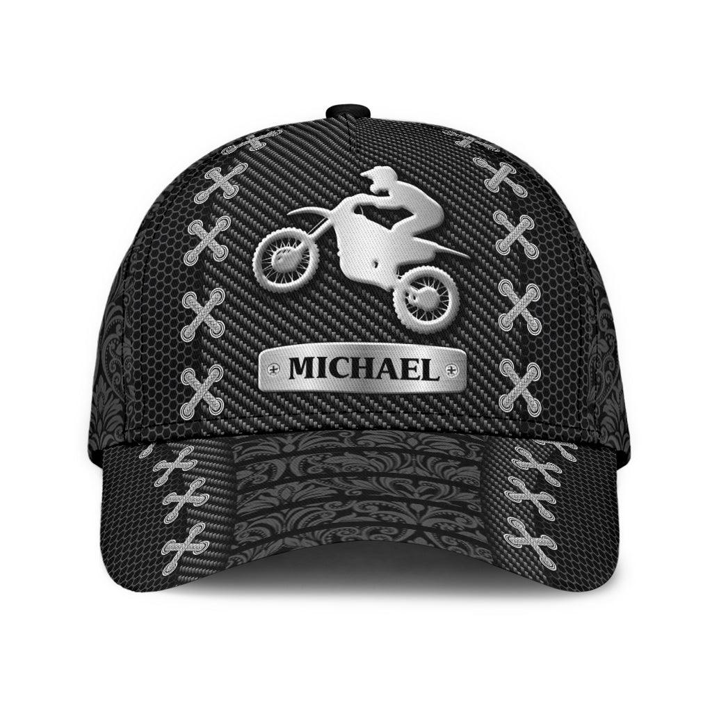 Personalized Motorcycle Classic Cap, Personalized Gift for Motorcycle Lovers, Motorcycle Riders - CP321CT - BMGifts
