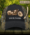 Personalized Motorcycle Classic Cap, Personalized Gift for Motorcycle Lovers, Motorcycle Riders - CP589PS - BMGifts