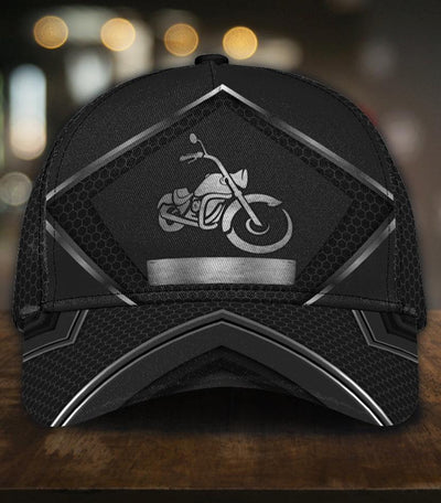 Personalized Motorcycle Classic Cap, Personalized Gift for Motorcycle Lovers, Motorcycle Riders - CP956PS - BMGifts