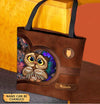 Personalized Owl All Over Tote Bag, Personalized Gift for Owl Lovers - TO408PS06 - BMGifts