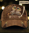 Personalized Owl Classic Cap, Personalized Gift for Owl Lovers - CP065CT - BMGifts