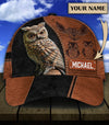 Personalized Owl Classic Cap, Personalized Gift for Owl Lovers - CP917PS - BMGifts