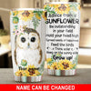 Personalized Owl Tumbler, Personalized Gift for Owl Lovers - TB159PS - BMGifts