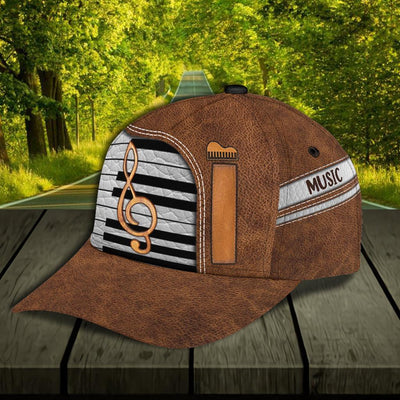 Personalized Piano Classic Cap, Personalized Gift for Music Lovers, Piano Lovers - CP348PS - BMGifts