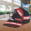 Personalized Pitbull Classic Cap, Personalized Gift for Pitbull Lovers - CP776PS - BMGifts