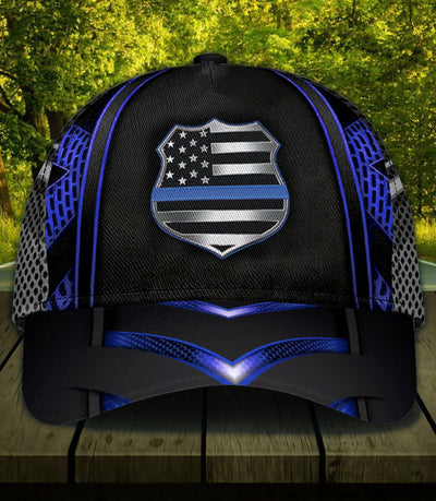 Personalized Police Classic Cap, Personalized Gift for Police - CP165PS06 - BMGifts