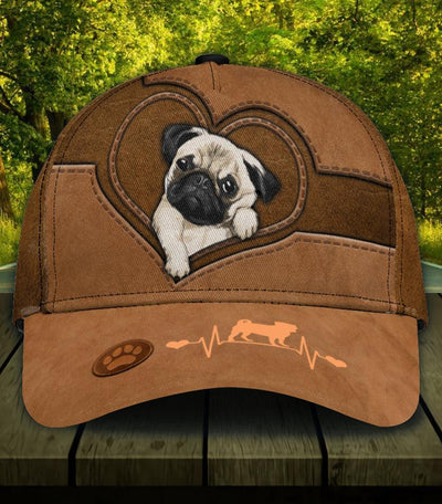 Personalized Pug Classic Cap - CP1374PS - BMGifts
