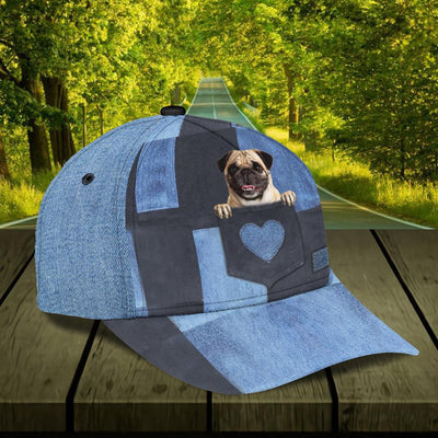 Personalized Pug Classic Cap - CP1391PS - BMGifts