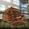Personalized Reading Classic Cap, Personalized Gift for Book Lovers, Readers - CP166PS06 - BMGifts