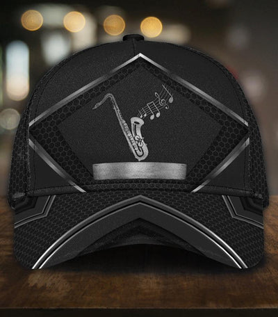 Personalized Saxophone Classic Cap, Personalized Gift for Music Lovers, Saxophone Lovers - CP978PS - BMGifts