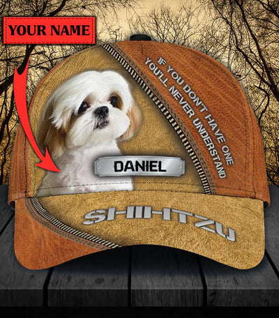Personalized Shihtzu Classic Cap, Personalized Gift for Shihtzu Lovers - CP566PS - BMGifts