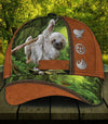 Personalized Sloth Classic Cap, Personalized Gift for Sloth Lovers - CP381PS - BMGifts