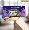 Personalized Sloth Clutch Purse, Personalized Gift for Sloth Lovers - PU159PS - BMGifts