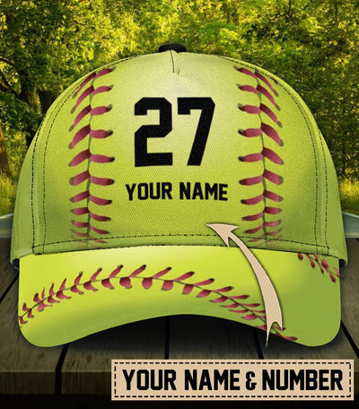 Personalized Softball Classic Cap - CP1743PS - BMGifts