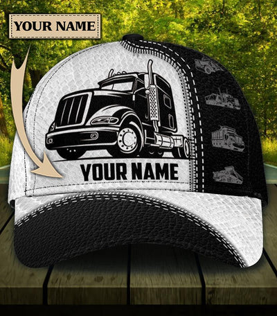 Personalized Trucker Classic Cap, Personalized Gift for Truckers - CP193PS - BMGifts