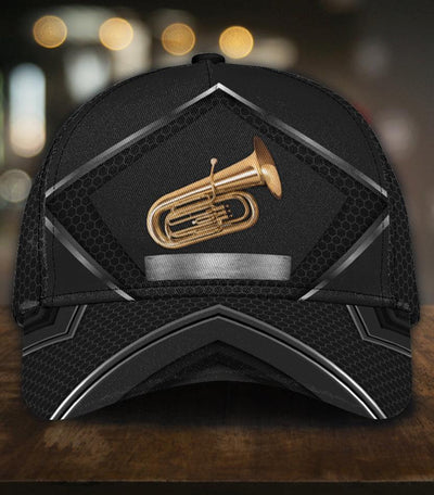 Personalized Trumpet Classic Cap, Personalized Gift for Music Lovers, Trumpet Lovers - CP981PS - BMGifts