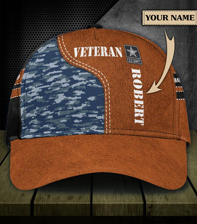 Personalized Veteran Classic Cap, Personalized Gift for Veteran - CP747PS - BMGifts