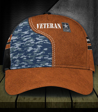 Personalized Veteran Classic Cap, Personalized Gift for Veteran - CP747PS - BMGifts