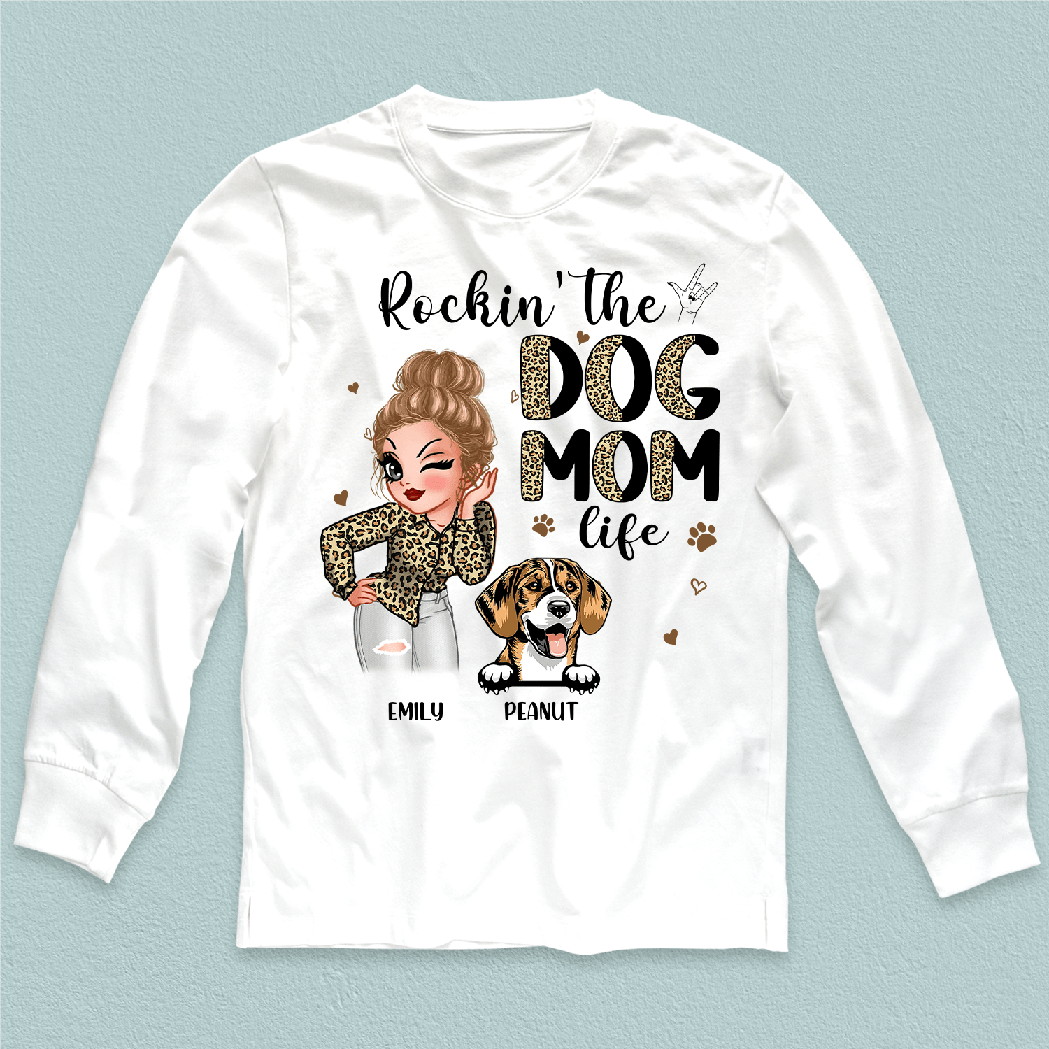 Rockin The Dog Mom Life Happy Mothers Day Tumbler –