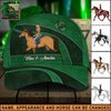 Saint Patrick's Day Horse Personalized Classic Cap, Personalized Gift for Horse Lovers - CP109PS05 - BMGifts