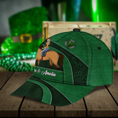 Saint Patrick's Day Horse Personalized Classic Cap, Personalized Gift for Horse Lovers - CP109PS05 - BMGifts