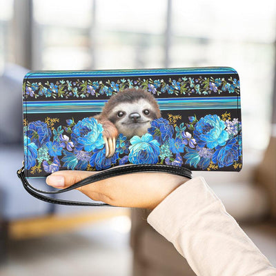 Sloth Clutch Purse, Gift for Sloth Lovers - PU023PA - BMGifts