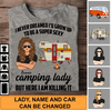 Super Sexy Camping Lady Personalized Shirt, Personalized Gift for Camping Lovers - TS015PS01 - BMGifts