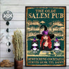 The Olde Salem Pub Cat Personalized Poster, Personalized Gift for Cat Lovers, Cat Mom, Cat Dad - PT019PS02 - BMGifts (formerly Best Memorial Gifts)