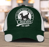 This Human Servant Is Also The Best Cat Dad Personalized Classic Cap, Personalized Gift for Cat Lovers, Cat Mom, Cat Dad - CP107PS02 - BMGifts