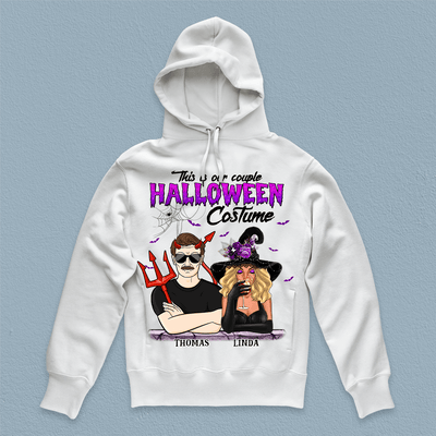 This Is Our Couple Halloween Costume Personalized Shirt, Halloween Gift, Personalized Gift for Couples, Husband, Wife, Parents, Lovers - TS365PS01 - BMGifts