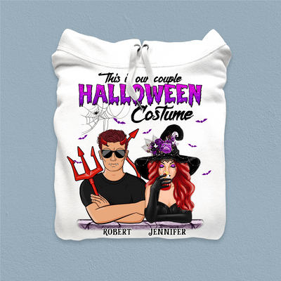 This Is Our Couple Halloween Costume Personalized Shirt, Halloween Gift, Personalized Gift for Couples, Husband, Wife, Parents, Lovers - TS365PS01 - BMGifts