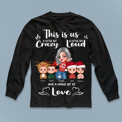 This Is Us Grandma Personalized Shirt, Personalized Christmas Gift for Nana, Grandma, Grandmother, Grandparents - TS461PS01 - BMGifts
