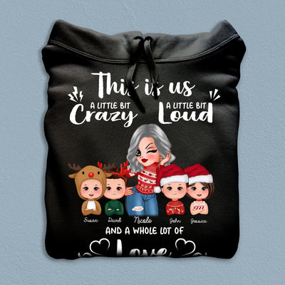 This Is Us Grandma Personalized Shirt, Personalized Christmas Gift for Nana, Grandma, Grandmother, Grandparents - TS461PS01 - BMGifts