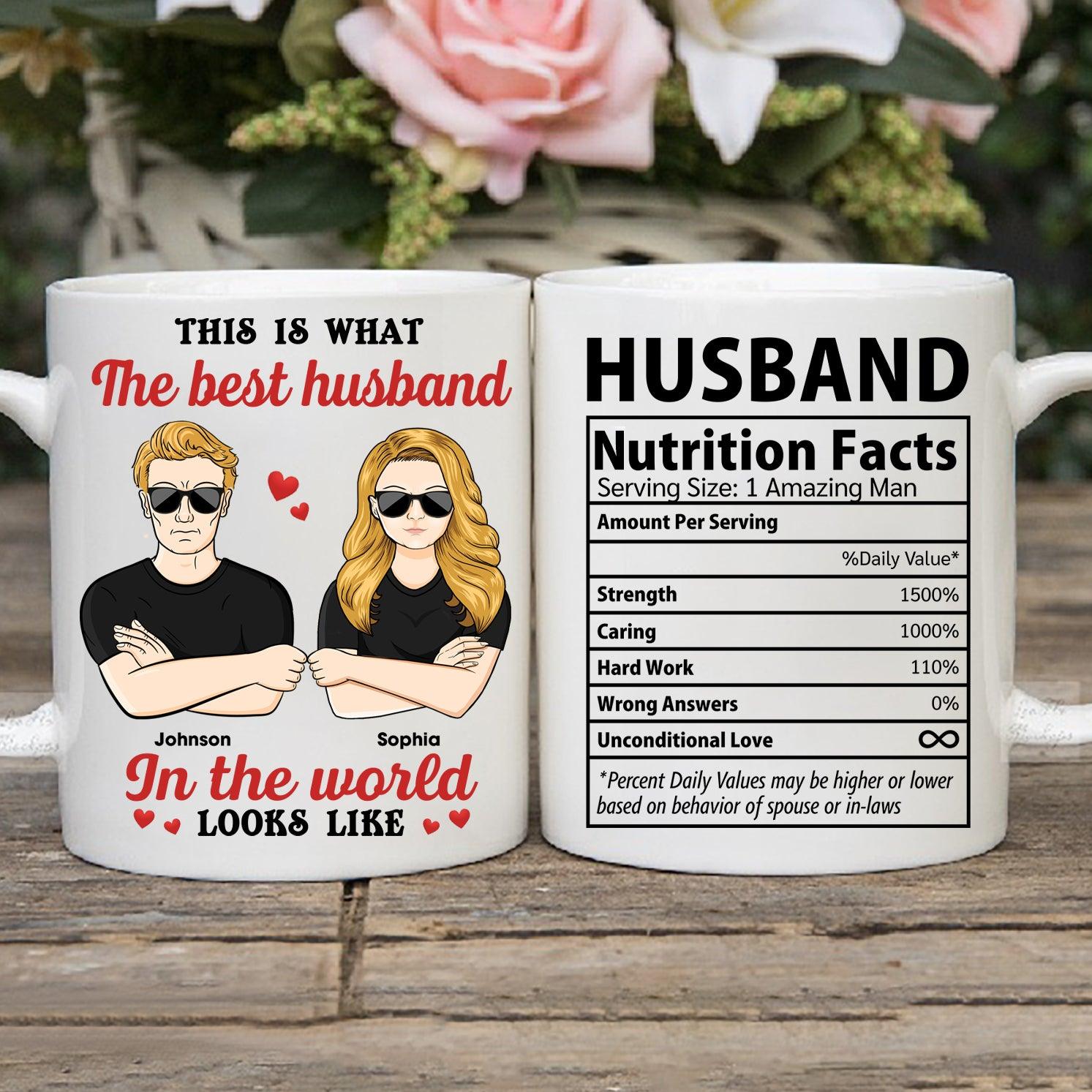 Amazon.com: World's Best Husband Ever Coffee Mug Idea For Anniversary,  Valentines Day - Husband Mug Gifts For Husband From Wife - Husband Ceramic  Mug For Husband - Customize Husband Cup White 11oz