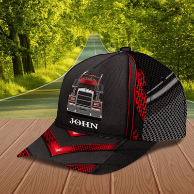 Trucker Personalized Classic Cap, Personalized Gift for Truckers - CP033PS05 - BMGifts